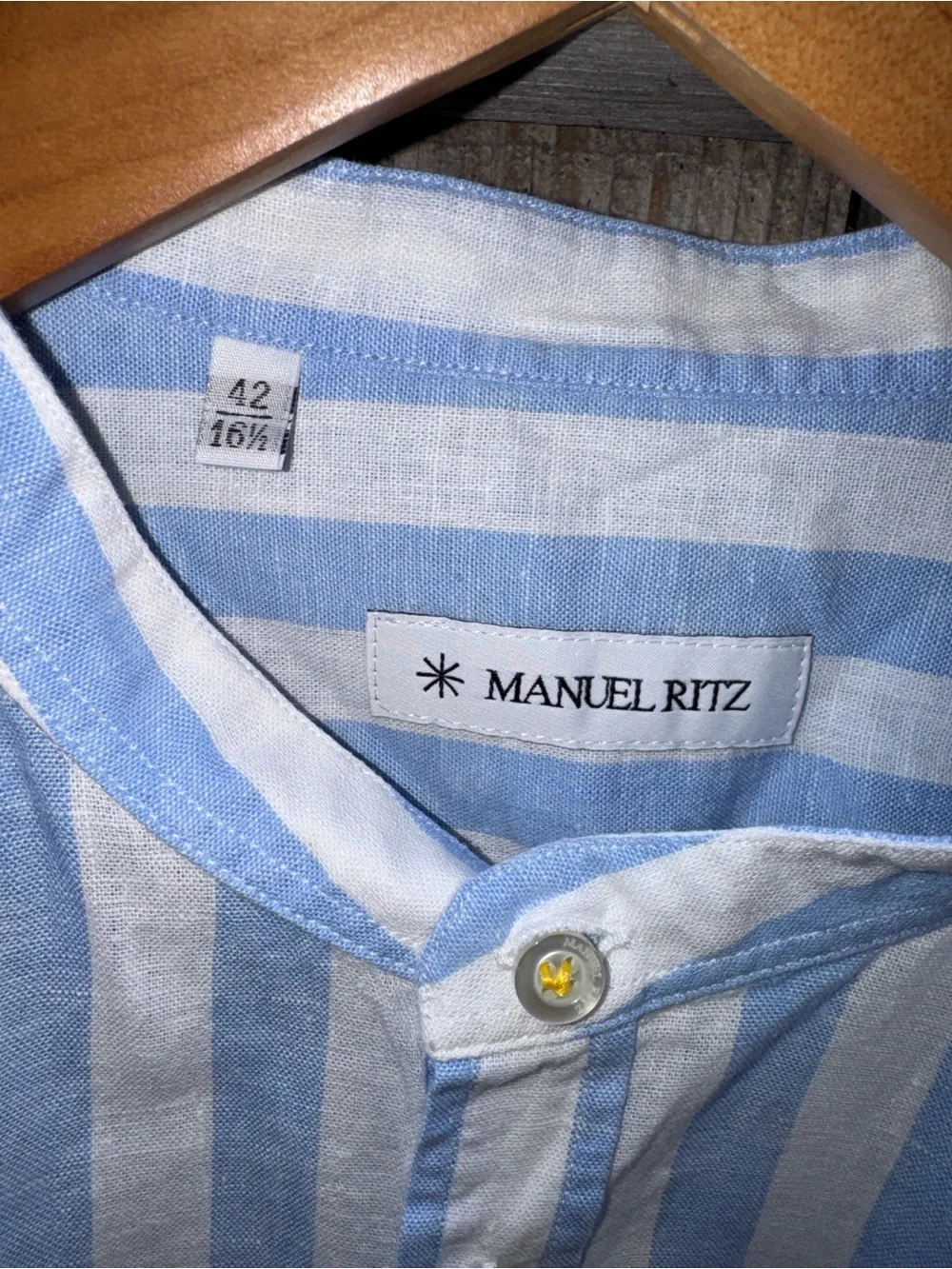 MANUEL RITZ LINEN SHIRT